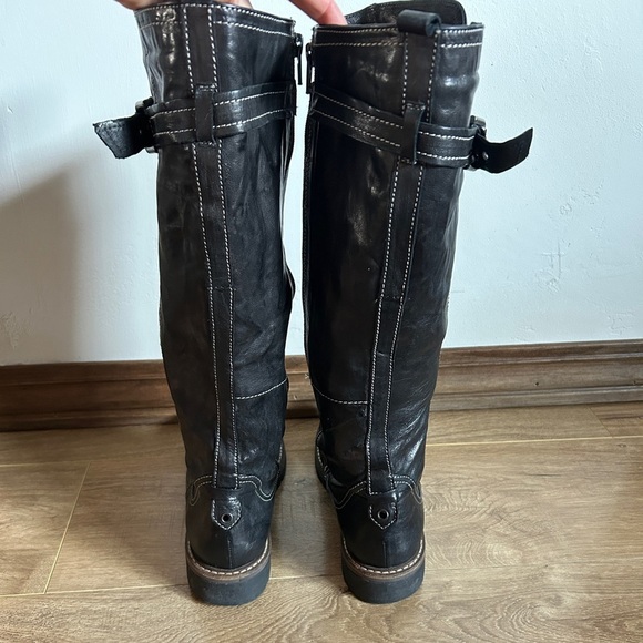 MANAS Moto Leather Boots - Picture 4 of 10